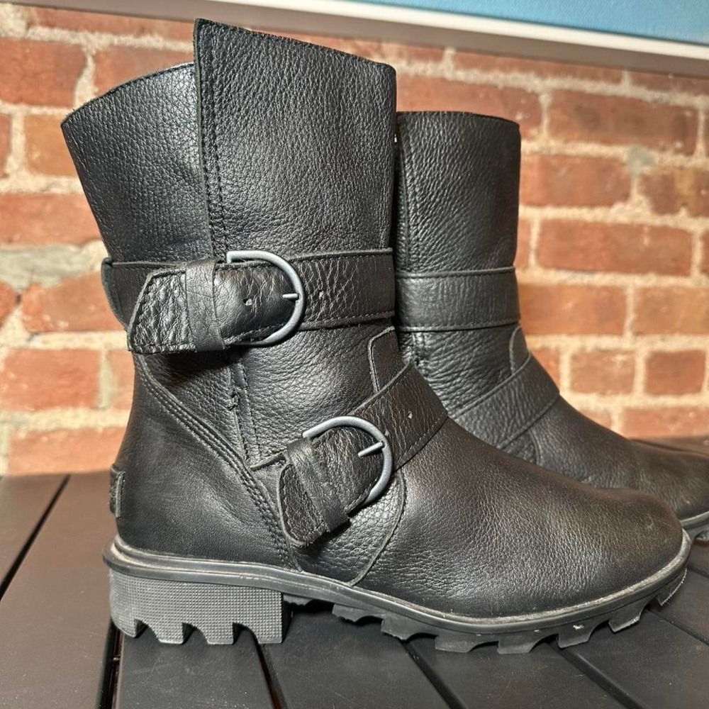 Sorel Phoenix Moto Boot, Women's 8 - Picture 2 of 7